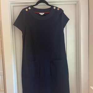 Boden Navy tunic knit dress
